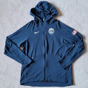 New Nike 2016 Olympics USA Basketball Team Hyper Elite Hoodie Jacket Mens XL